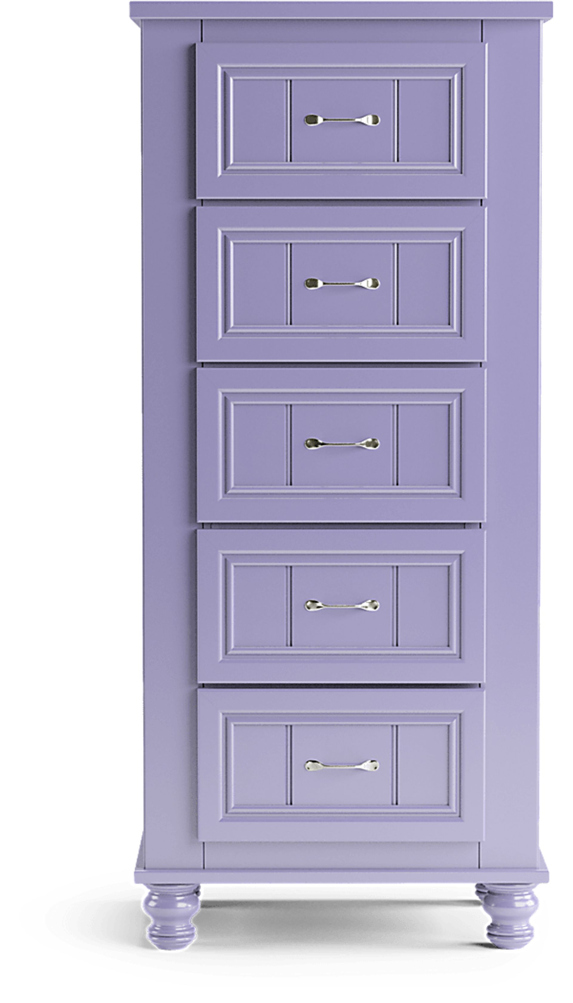 Kids Cottage Colors Lavender Slim Chest - Image 1