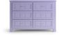 Kids Cottage Colors Lavender 5 Pc Full Bookcase Bedroom