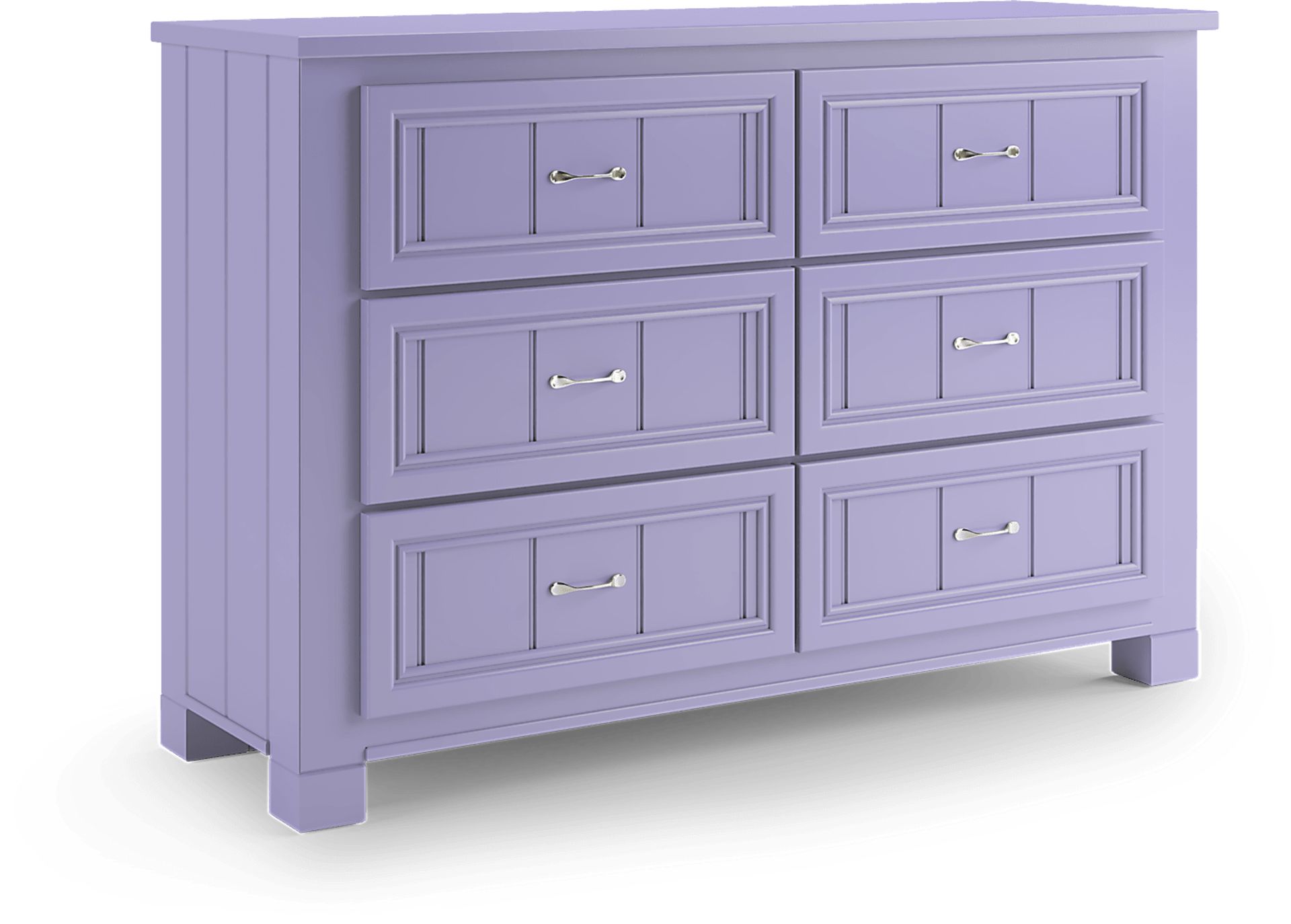 Kids Cottage Colors Lavender Twin Bookcase Bedroom - Image 6