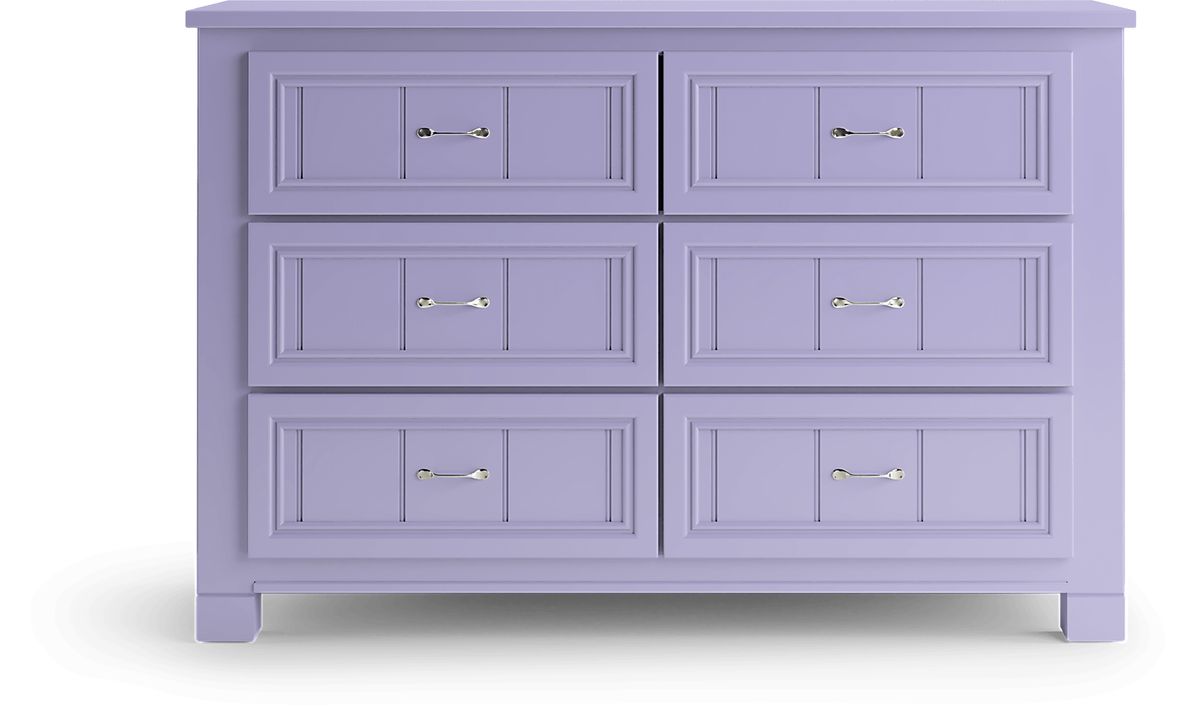 Purple kids dresser clearance