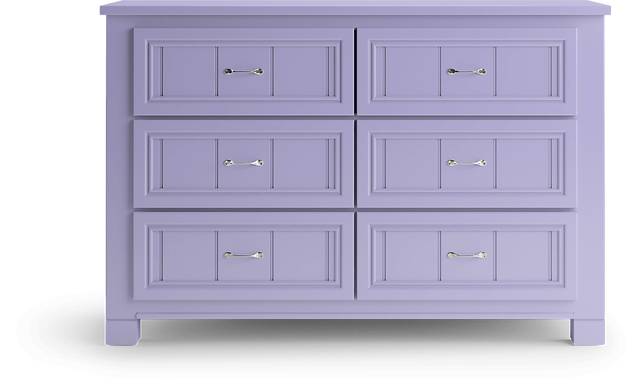 Kids Cottage Colors Lavender Twin Panel Bedroom - Thumbnail - Image 5