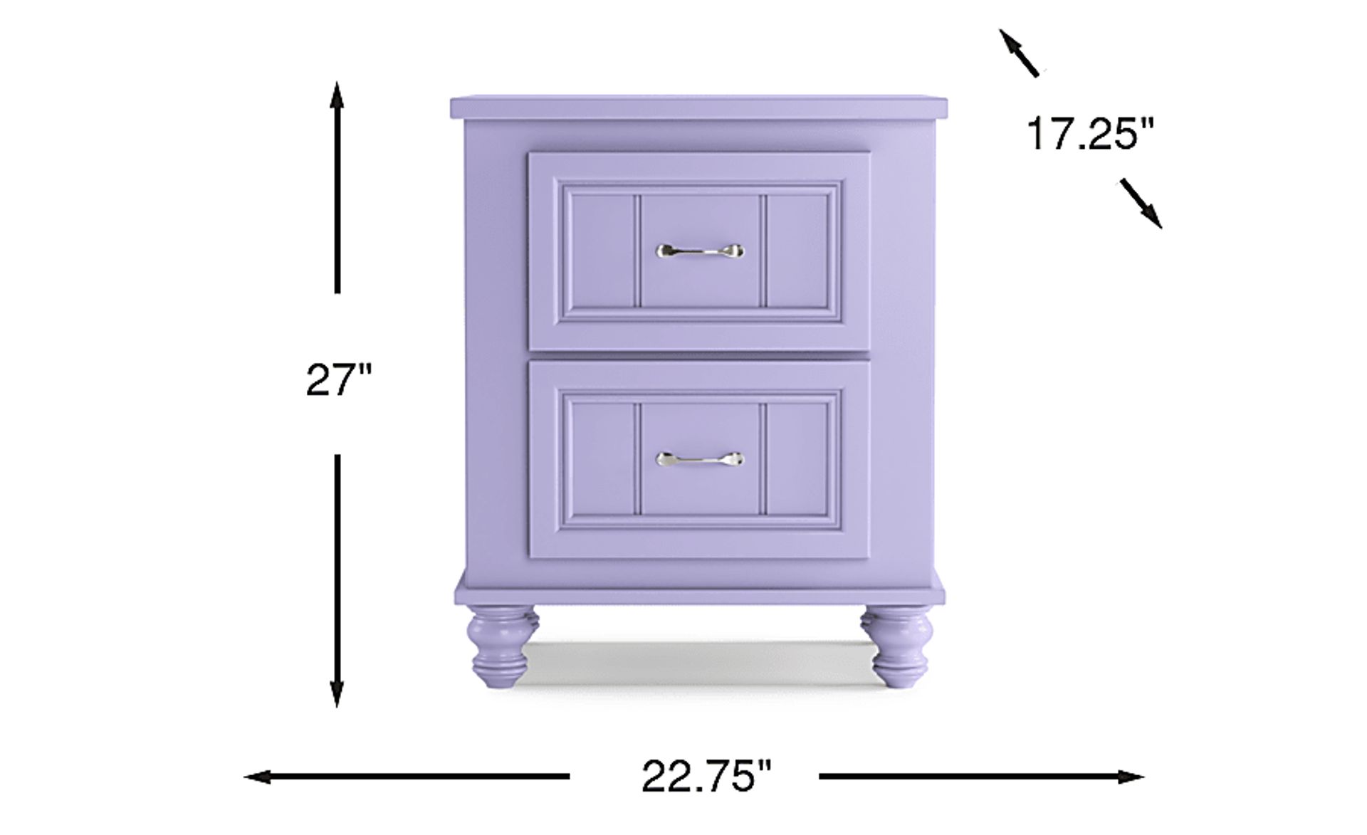 Dimension Image. Please refer to the Dimension Tab on this page for dimension details.