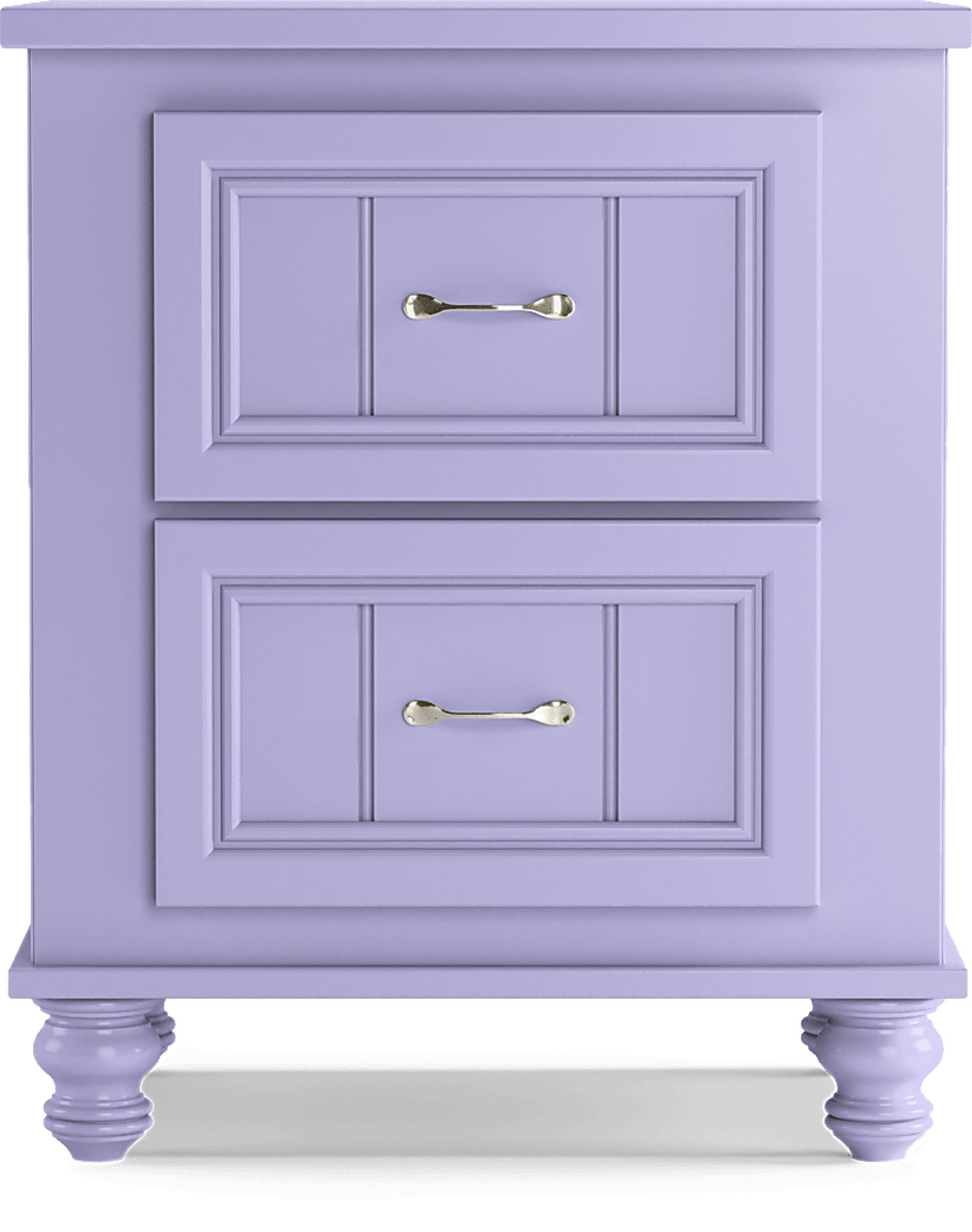 Kids Cottage Colors Lavender Nightstand - Image 1