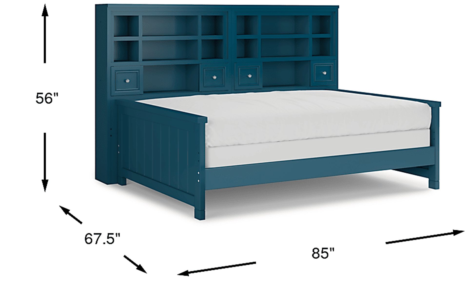 Dimension Image. Please refer to the Dimension Tab on this page for dimension details.