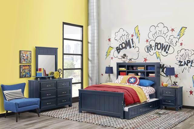 Kids Cottage Colors Navy Dresser - Thumbnail - Image 2