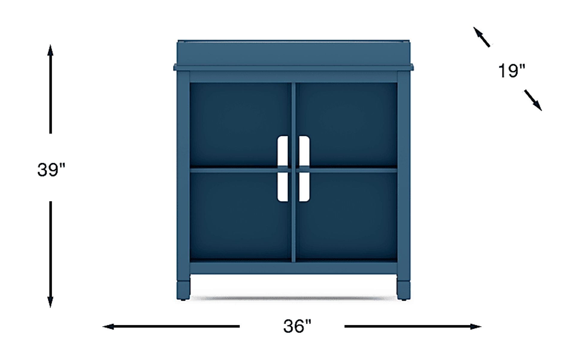 Dimension Image. Please refer to the Dimension Tab on this page for dimension details.