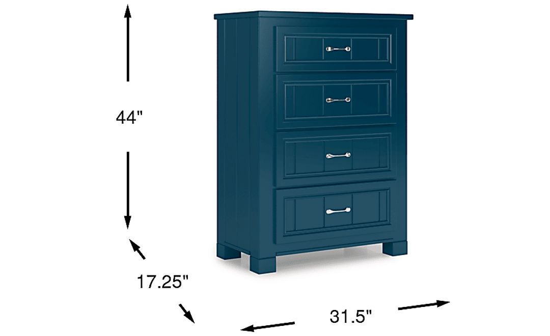 Kids Cottage Colors Navy Chest