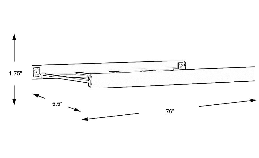 Kids Cottage Colors Navy Conversion Rails