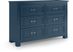 Kids Cottage Colors Navy 5 Pc Twin Panel Bedroom