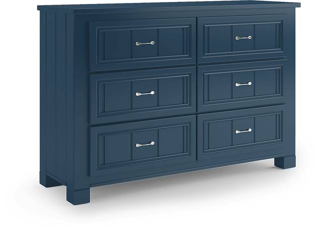 Kids Cottage Colors Navy Twin Bookcase Bedroom - Thumbnail - Image 4