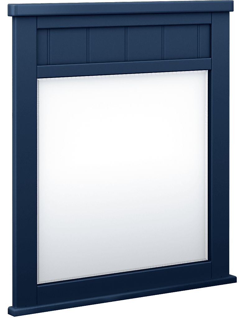 Kids Cottage Colors Navy Mirror