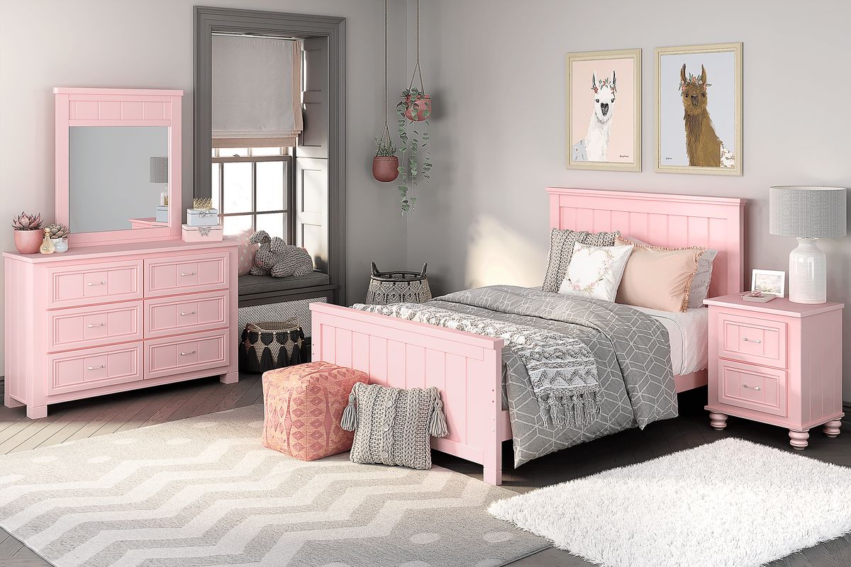 Bedroom Furniture Pink Dresser For Girls Pink Bedroom Furniture