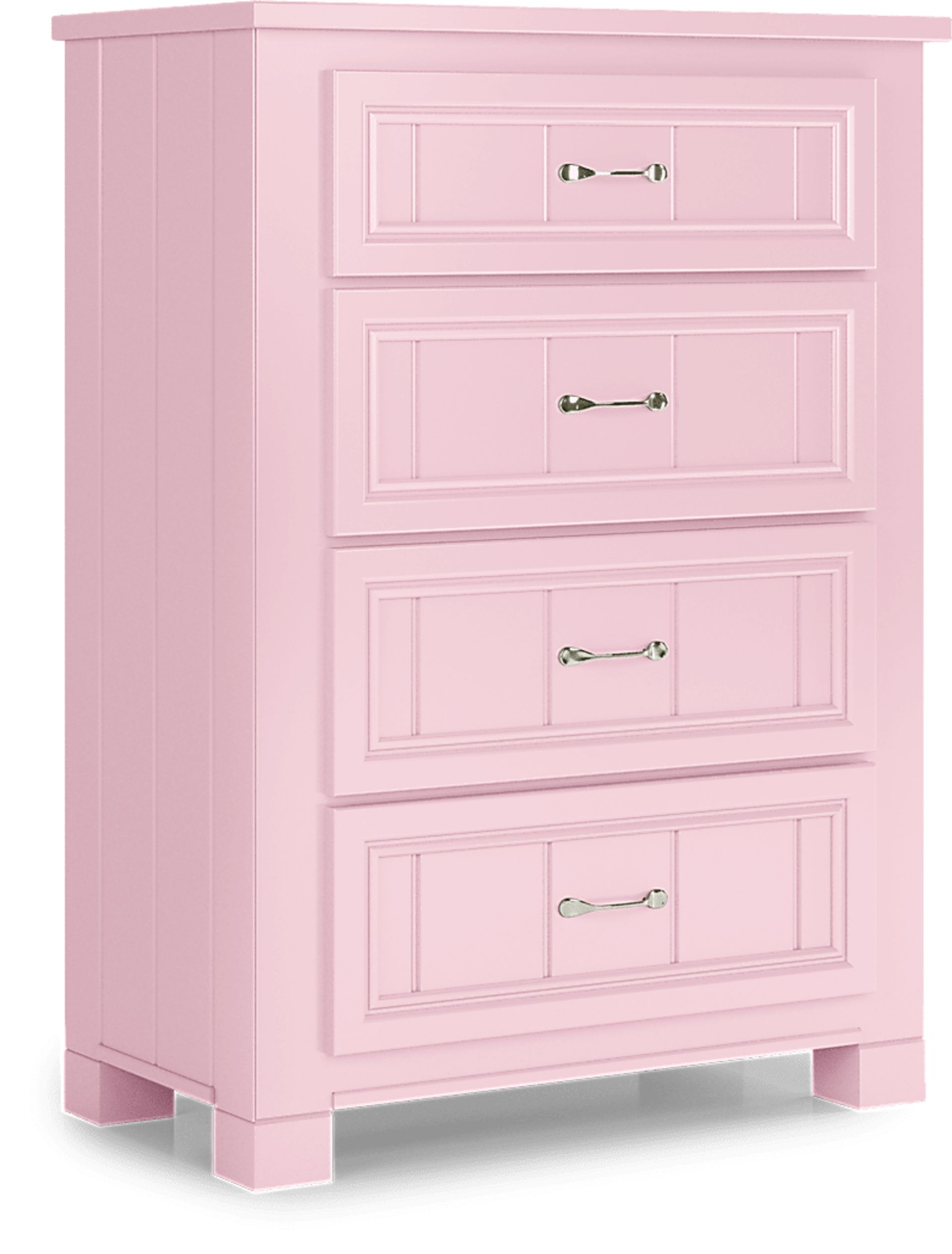 Kids Cottage Colors Pink 5 Pc Twin Panel Bedroom - Image 6