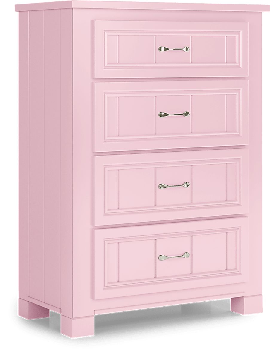 Kids Cottage Colors Pink Chest
