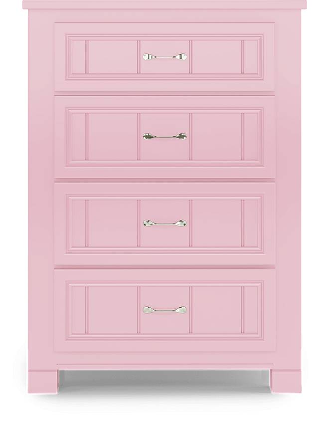 Kids Cottage Colors Pink 5 Pc Twin Panel Bedroom - Thumbnail - Image 5