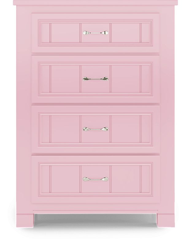 Cottage Colors 5 Pc Pink Full Bedroom Set With 3 Pc Full Panel Bed ...