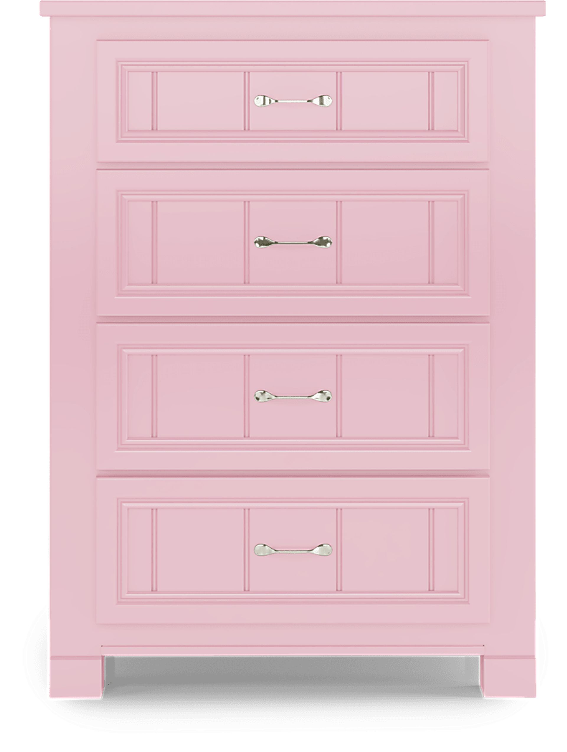 Kids Cottage Colors Pink Chest - Image 1