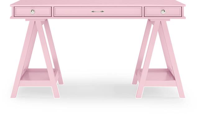 Kids Cottage Colors Pink Desk - Thumbnail - Image 1