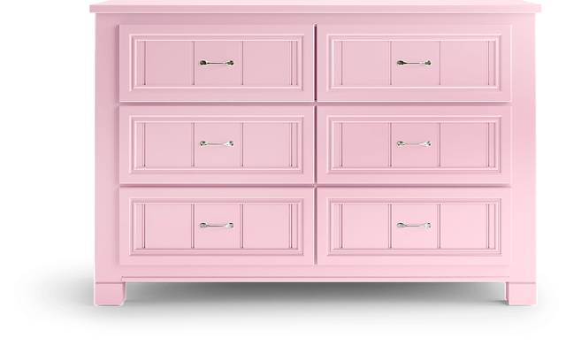 Kids Cottage Colors Pink Dresser - Thumbnail - Image 1