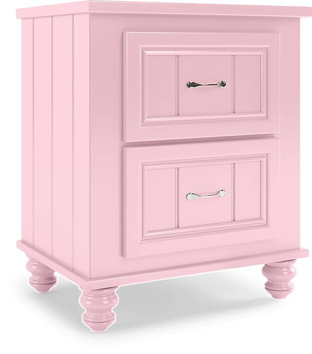 Kids Cottage Colors Pink Nightstand - Thumbnail - Image 2