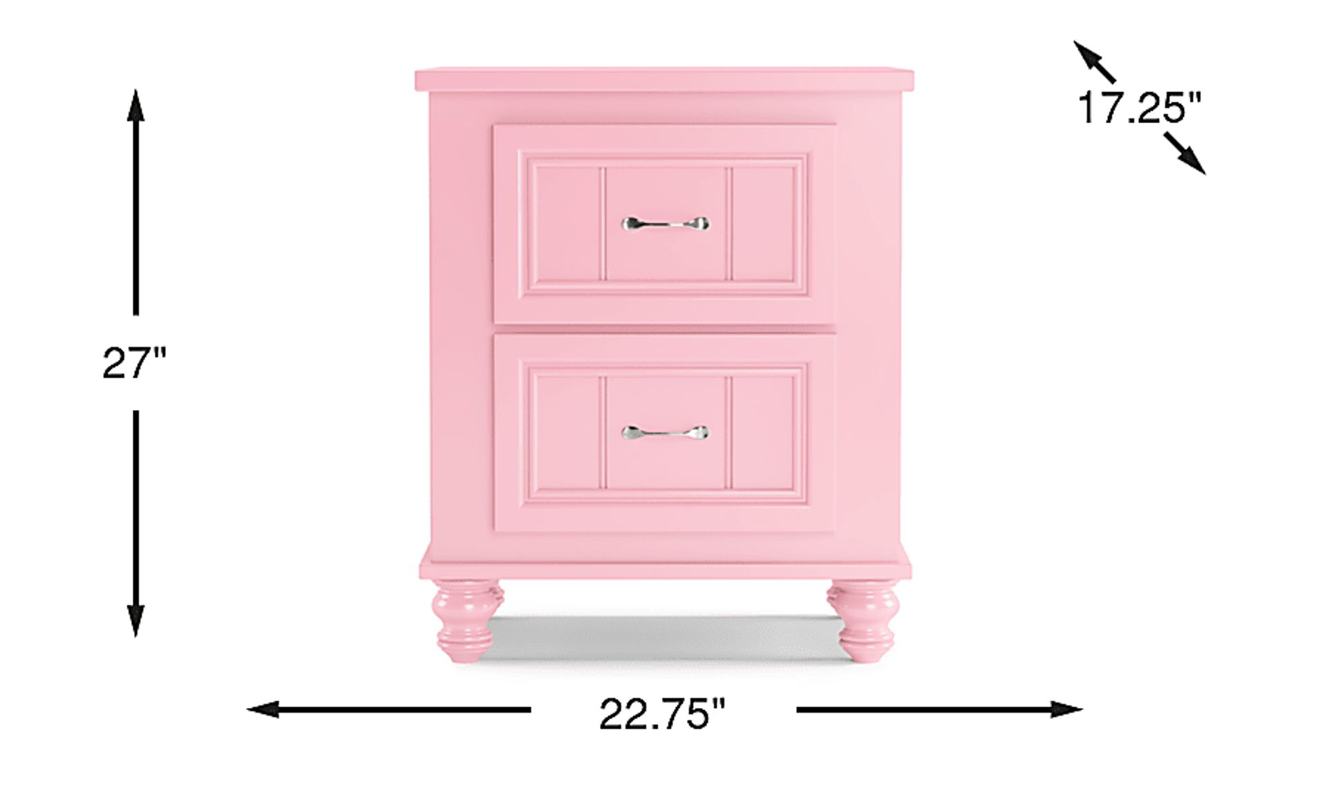 Dimension Image. Please refer to the Dimension Tab on this page for dimension details.