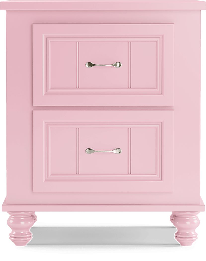 Kids Cottage Colors Pink Nightstand Rooms To Go