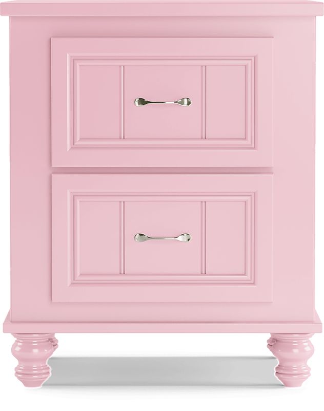 Cottage Colors 5 Pc Pink Full Bedroom Set With 3 Pc Full Panel Bed ...