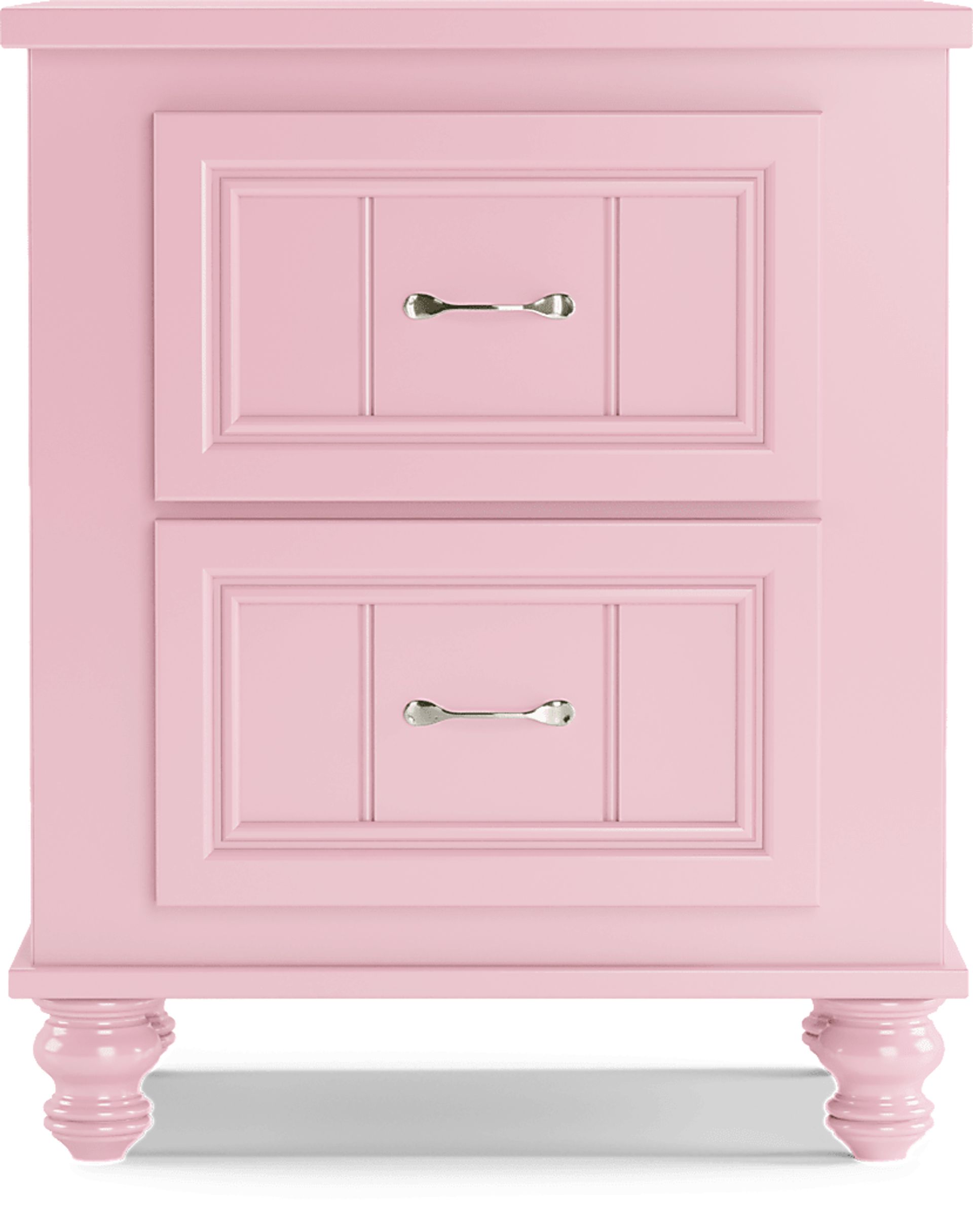 Kids Cottage Colors Pink Nightstand - Image 1