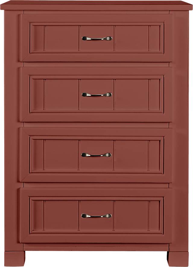 Kids Cottage Colors Red Chest - Thumbnail - Image 1