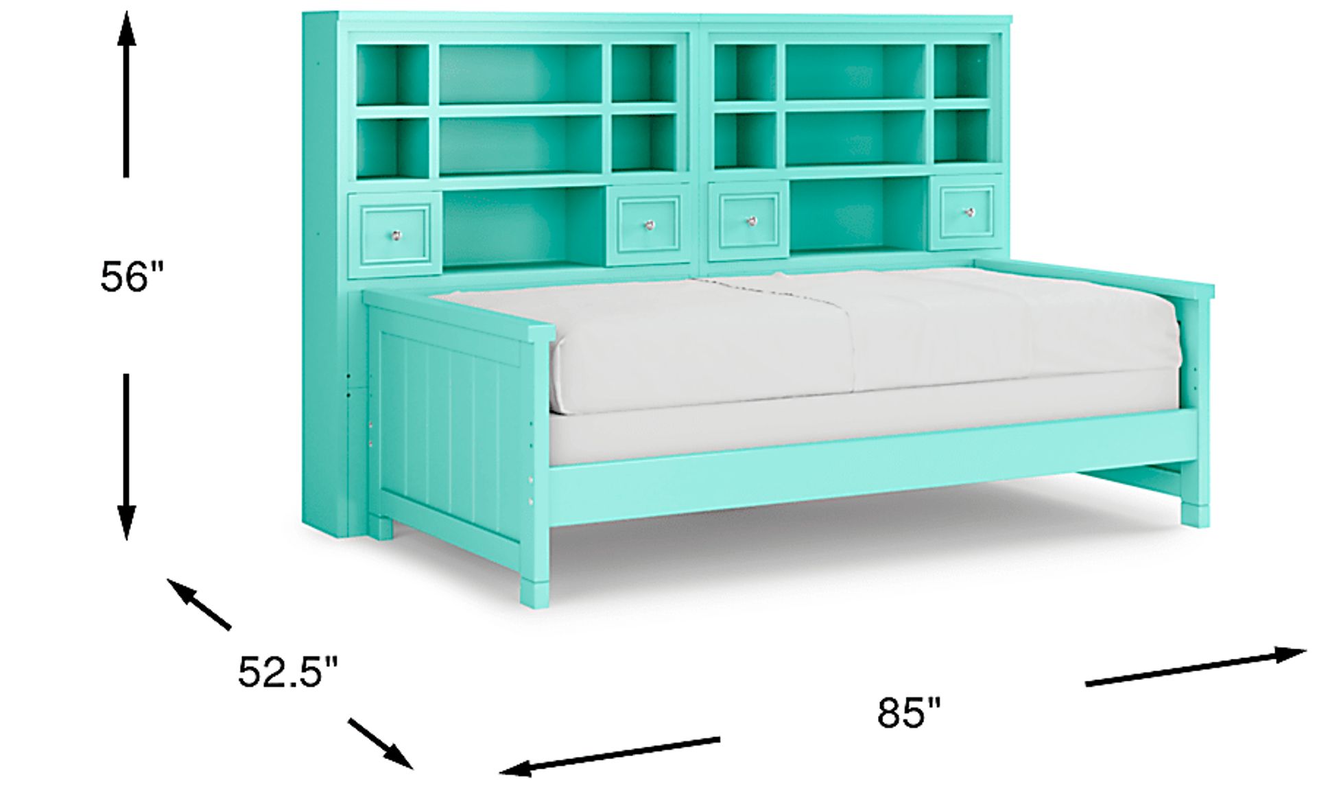 Dimension Image. Please refer to the Dimension Tab on this page for dimension details.