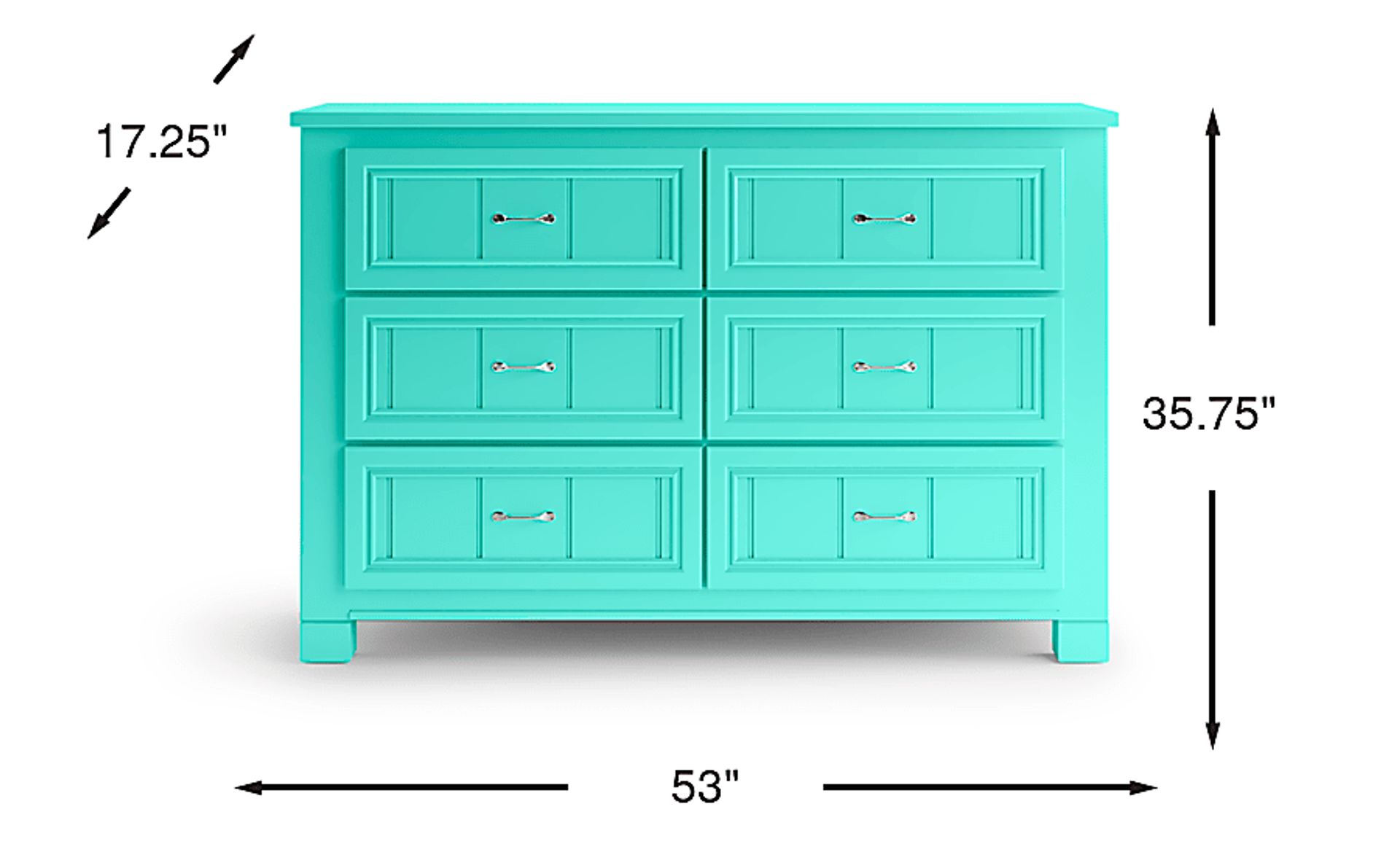 Dimension Image. Please refer to the Dimension Tab on this page for dimension details.