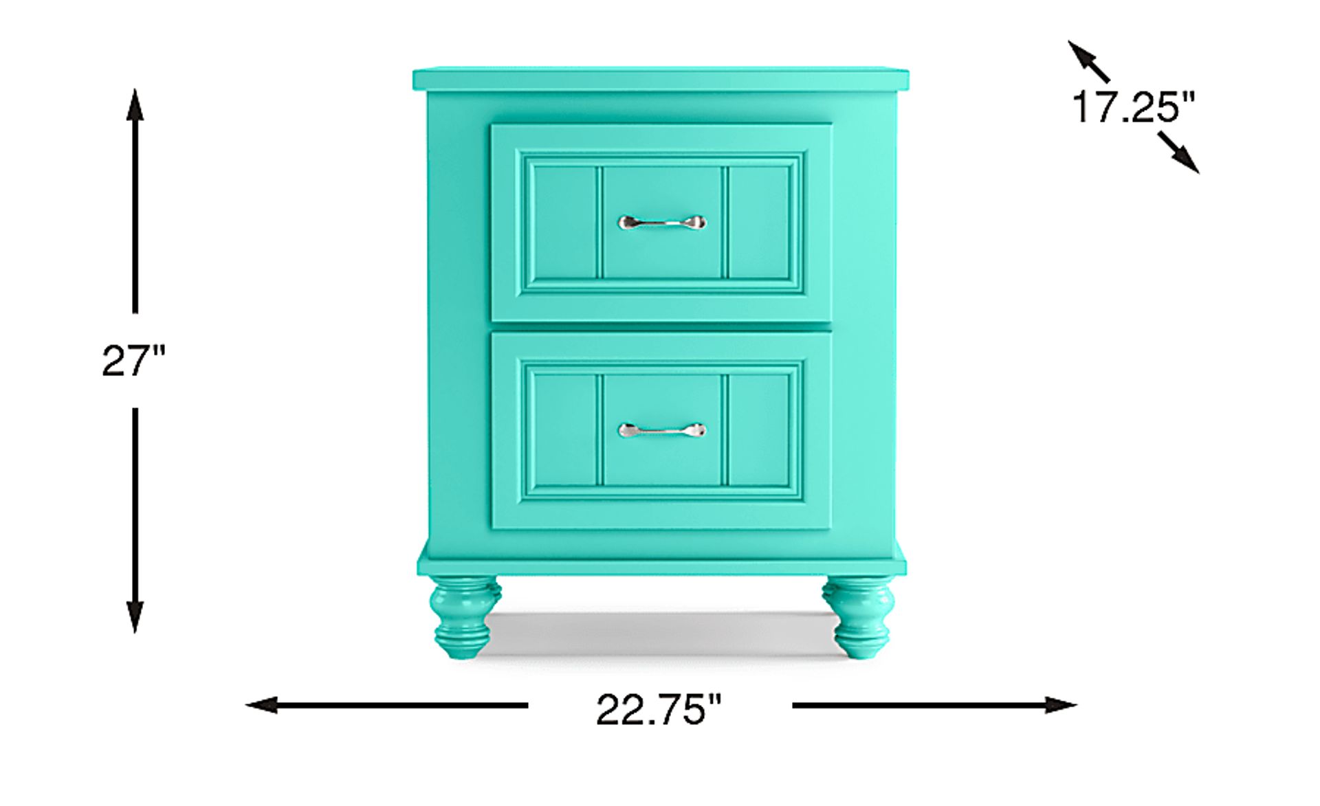 Dimension Image. Please refer to the Dimension Tab on this page for dimension details.