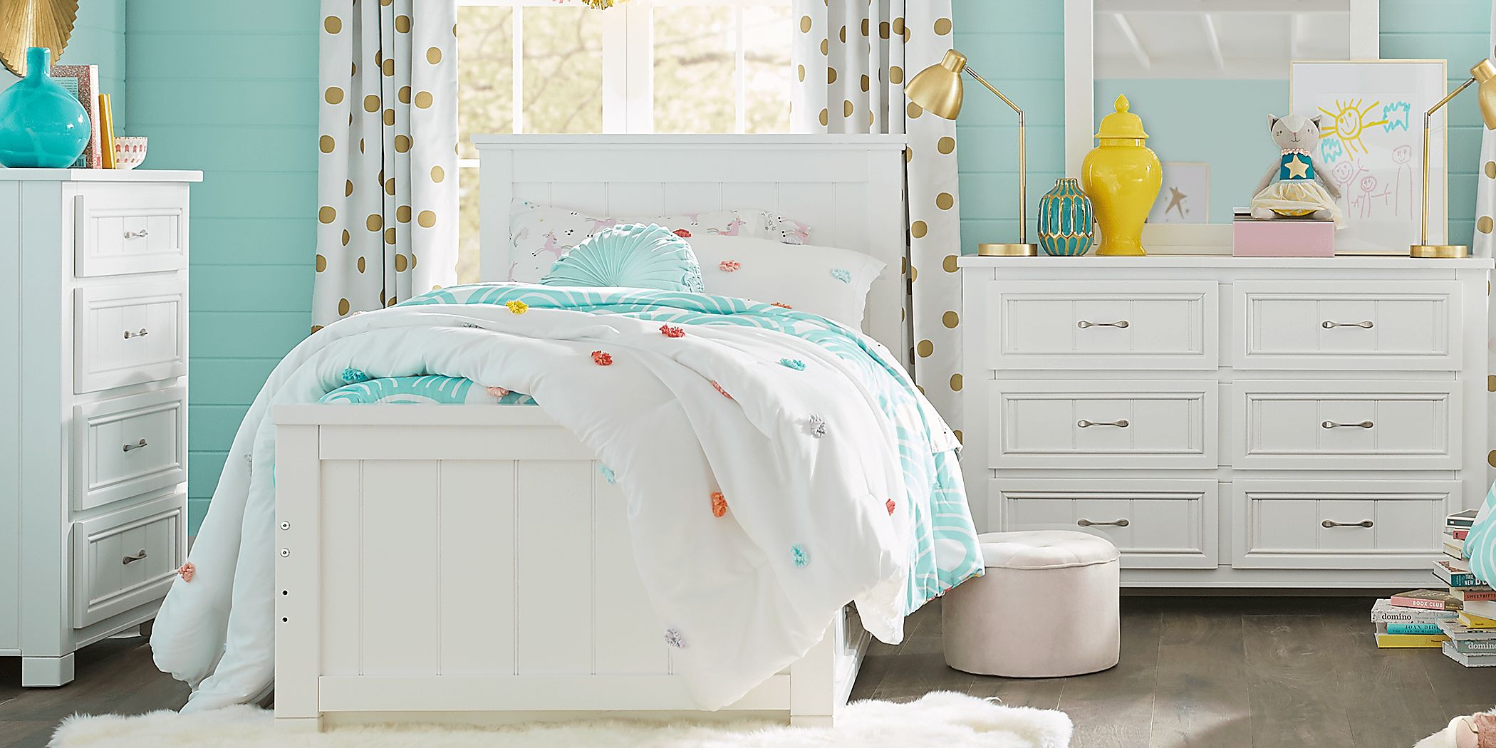 Rooms to go store twin beds