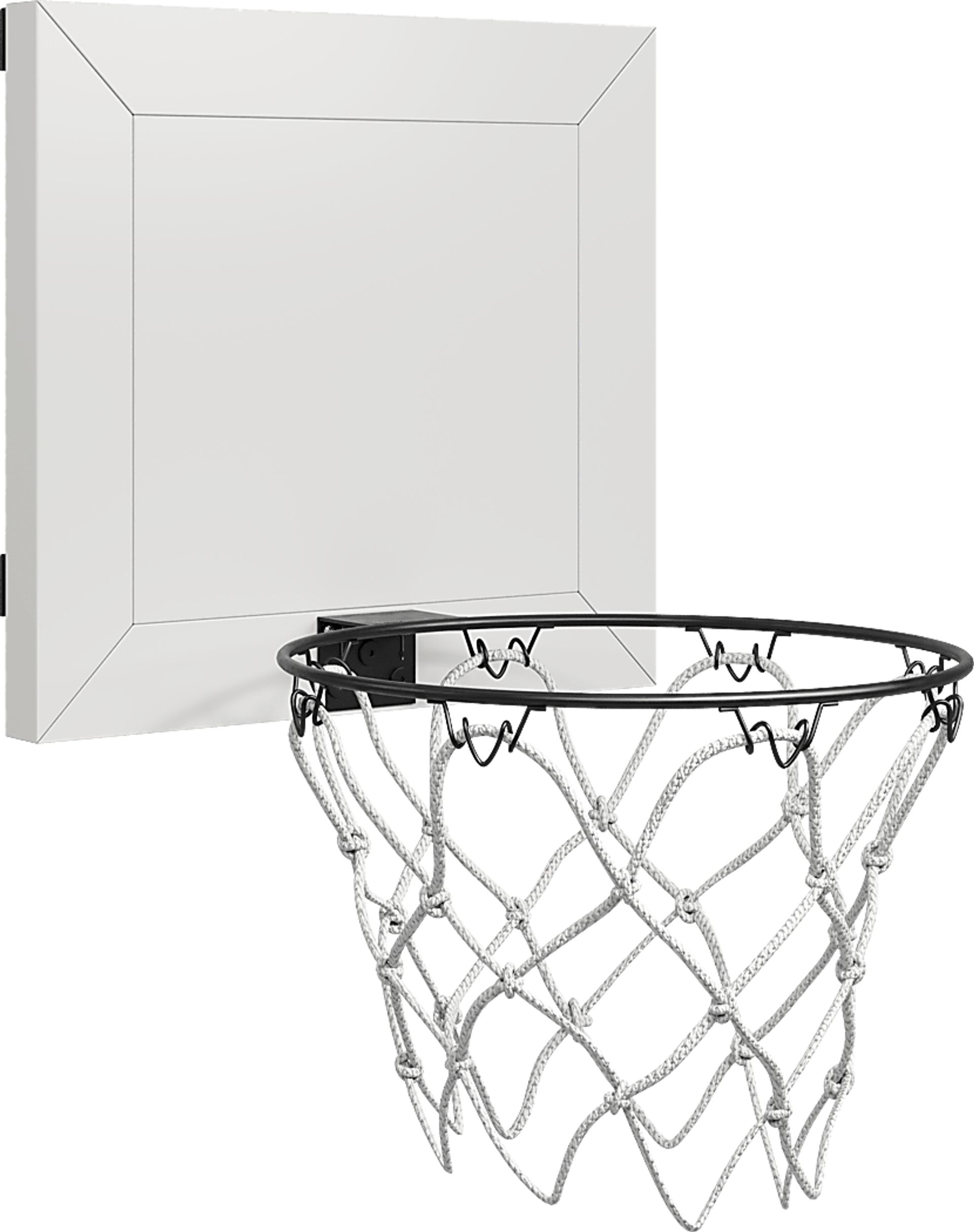 Kids Cottage Colors White Basketball Hoop - Image 1