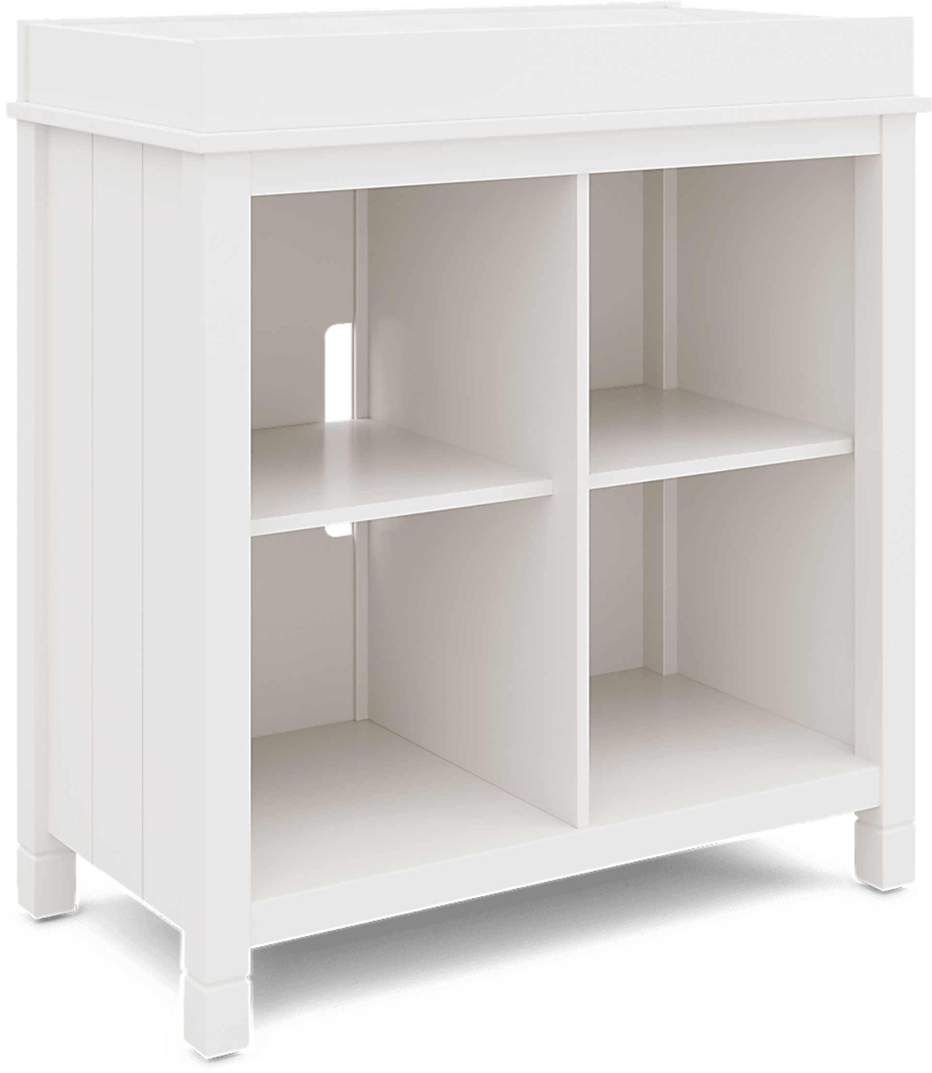 Kids Cottage Colors White Nursery with Toddler Rail - Image 13
