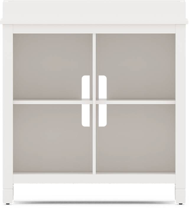 Kids Cottage Colors White Nursery with Toddler and Full Conversion Rails - Thumbnail - Image 12
