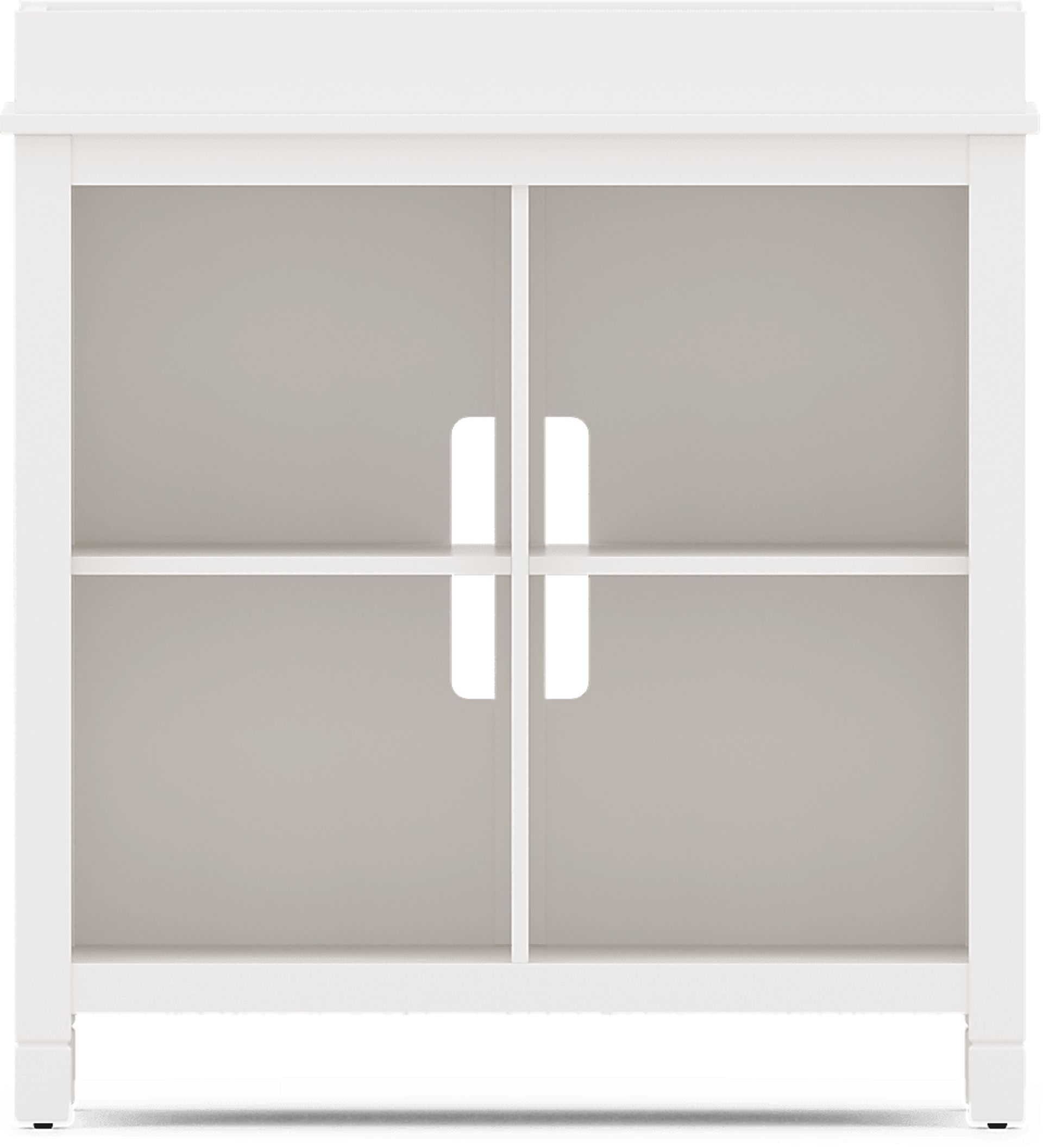 Kids Cottage Colors White Nursery with Toddler Rail - Image 12
