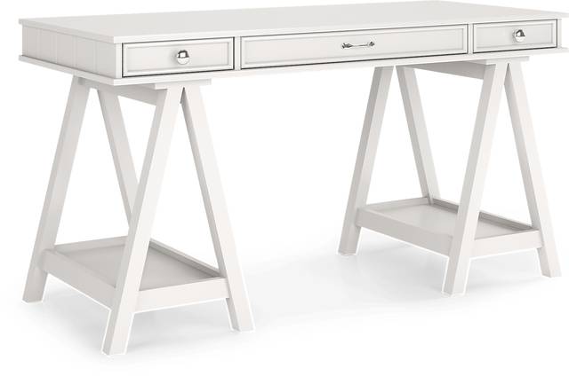 Kids Cottage Colors White Desk - Thumbnail - Image 2