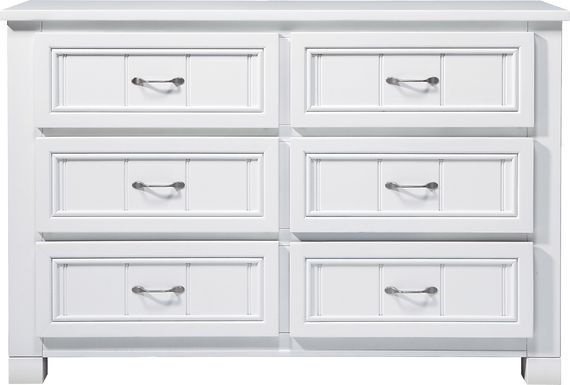 Kids Cottage Colors White Dresser