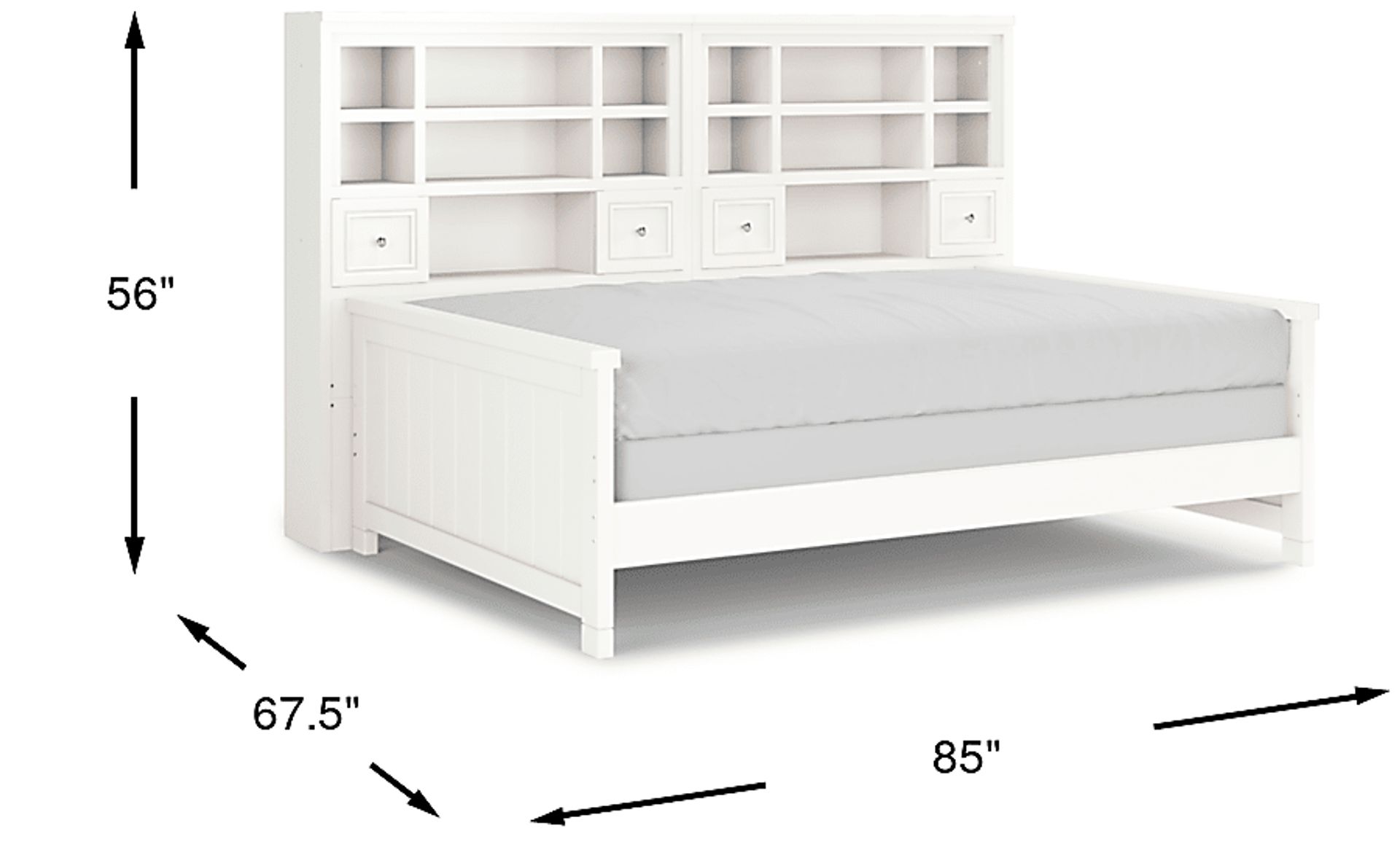 Dimension Image. Please refer to the Dimension Tab on this page for dimension details.