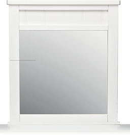 white mirror