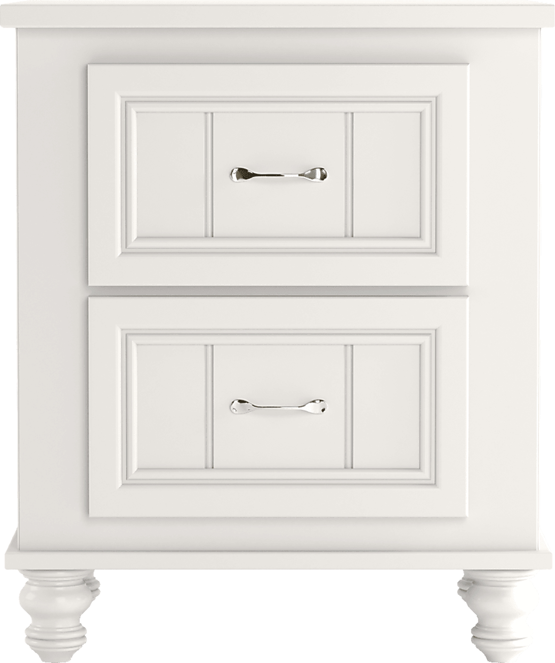white nightstand