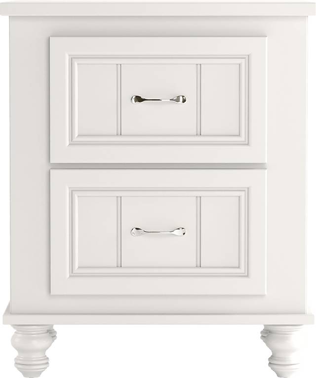 Kids Cottage Colors White Nightstand - Thumbnail - Image 1