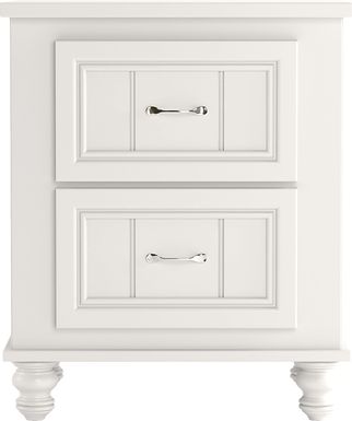 Kids Cottage Colors White Nightstand