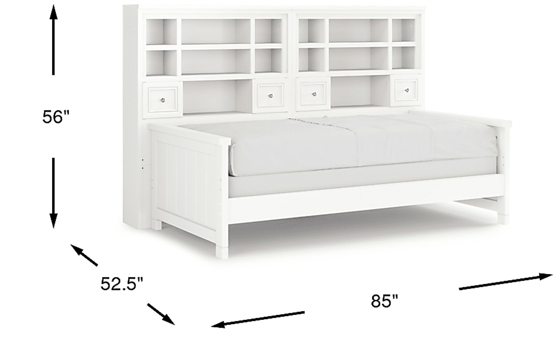 Dimension Image. Please refer to the Dimension Tab on this page for dimension details.