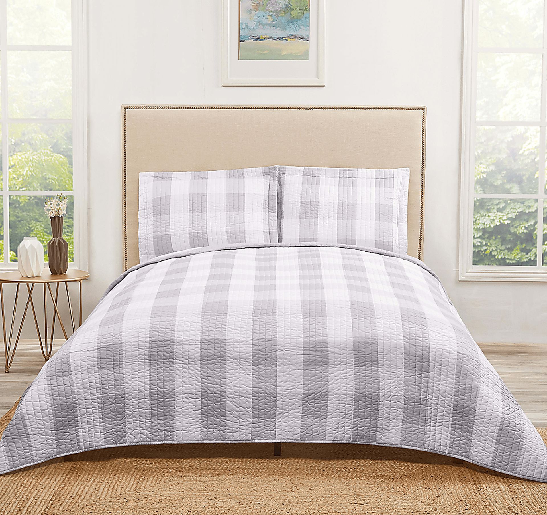 Kids Cottage Pearl Gray Full/Queen Comforter Set - Image 8