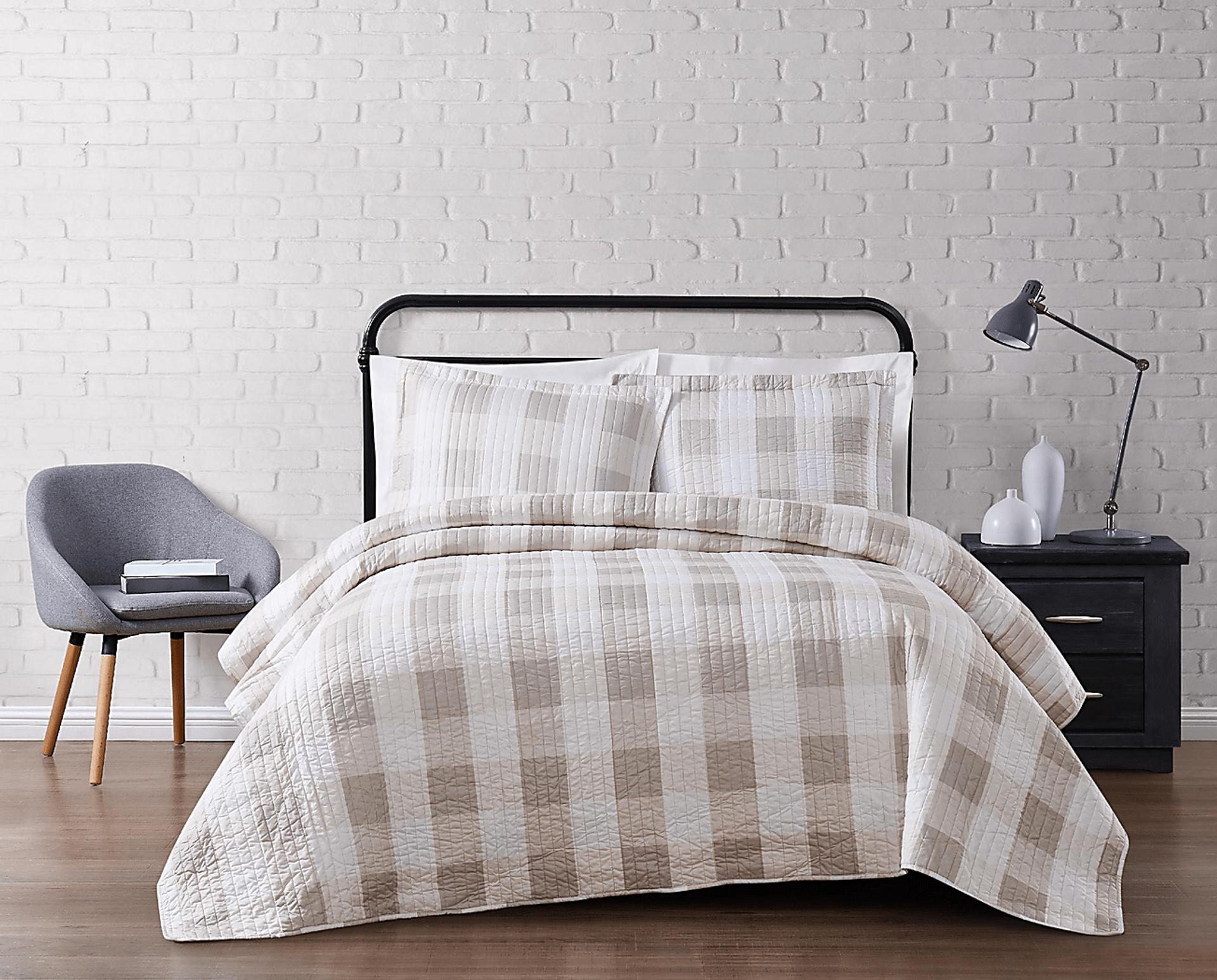 Kids Cottage Pearl Khaki Full/Queen Comforter Set