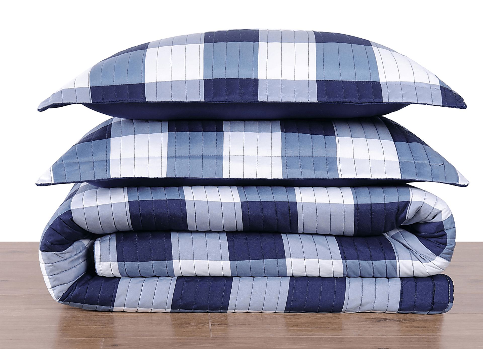 Kids Cottage Pearl Navy Twin Comforter Set - Image 2