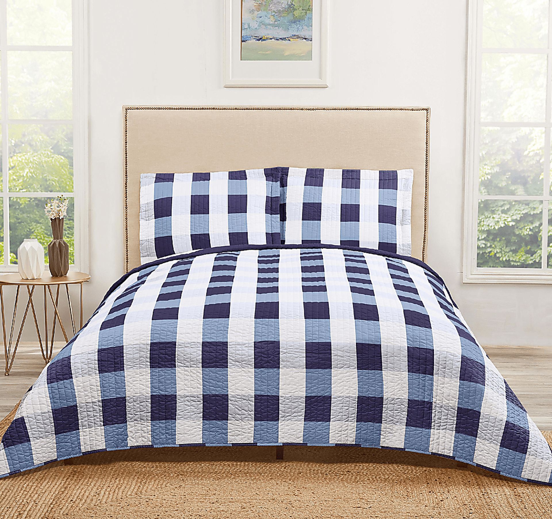 Kids Cottage Pearl Navy Twin Comforter Set - Image 8