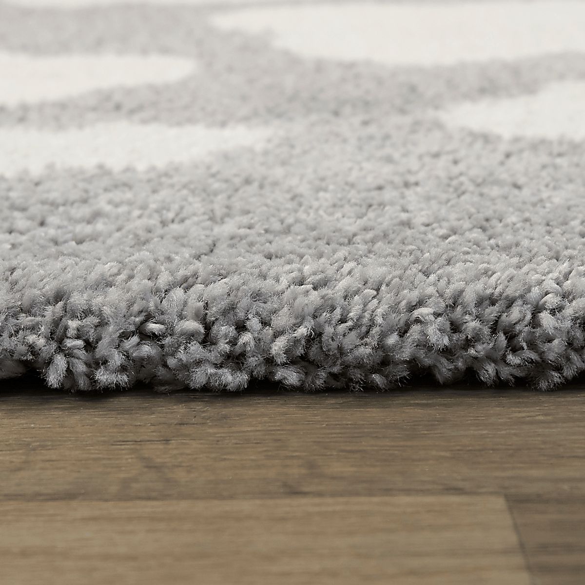 Cotton Candy Sky Gray Polypropylene Fabric Rug | Rooms to Go
